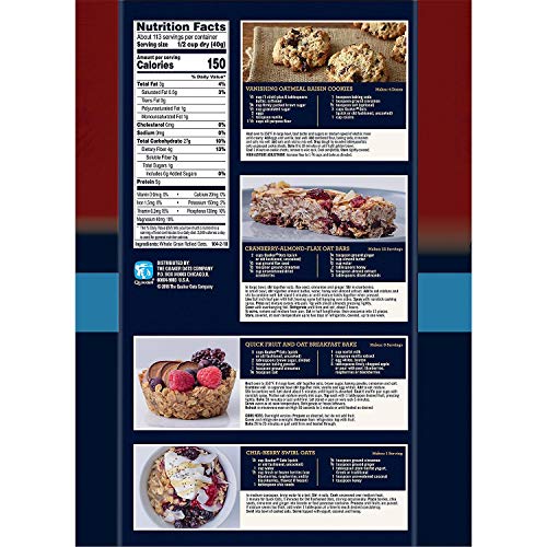 Quaker Oats Quick 1 Minute Oatmeal, 10 Pound