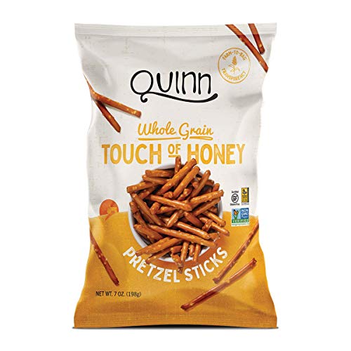 Quinn Snacks Non-Gmo And Gluten Free Pretzels, Touch Of Honey, 7