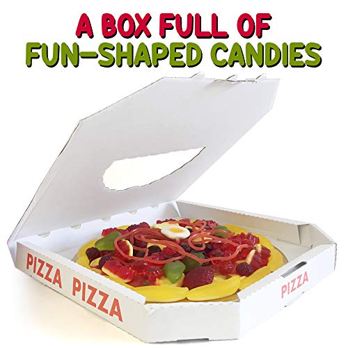 Raindrops Gummy Candy Pizza - 8.5 Of Yummy Toppings Made From G