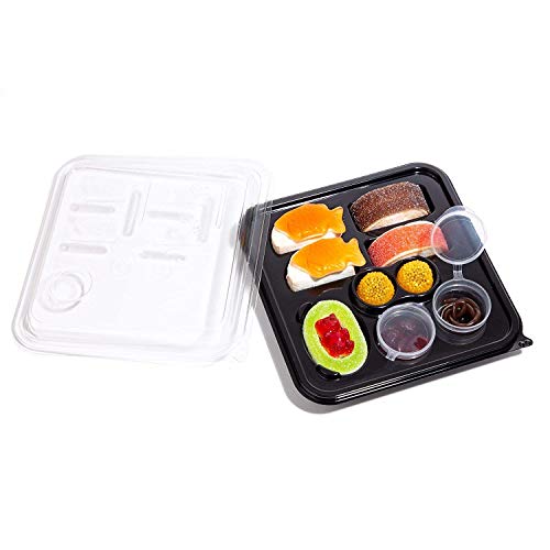 Raindrops Gummy Candy Sushi Mini Bento Box Of Sushi Rolls And Ga