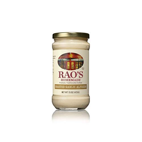 Raos Homemade Alfredo Sauce | Roasted Garlic Alfredo | 15 Oz |