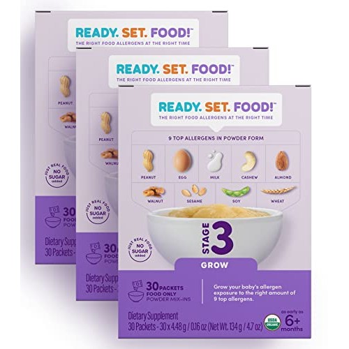 Ready Set Food | Early Allergen Introduction Mix-ins for Babies ...