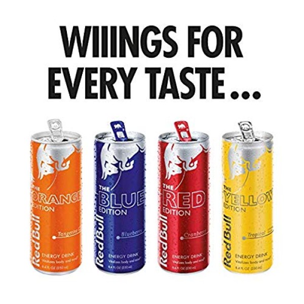 Red Bull Red Bull Energy Drink, 6 Pack of 8.4 Fl Oz