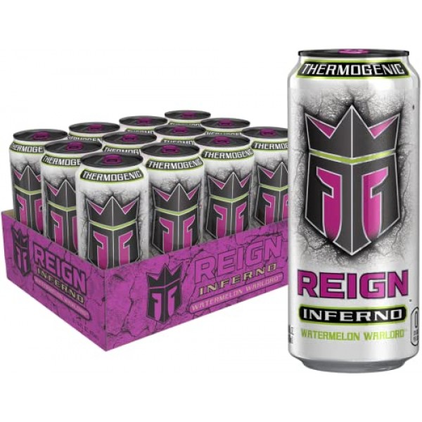 REIGN Inferno Watermelon Warlord, Thermogenic Fuel, Fitness ...