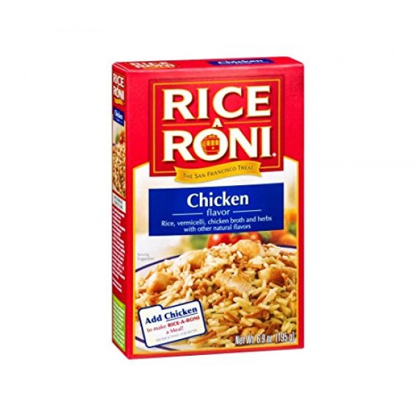 Rice A Roni Chicken Flavor 69 Oz Pack Of 12 