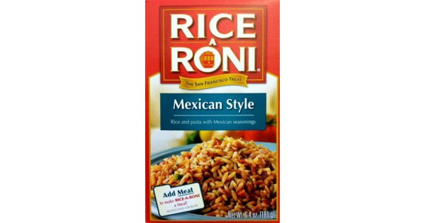 Rice A Roni Mexican Style Flavor 6 4oz 2 Pack B00IEZRK7E 600x315 