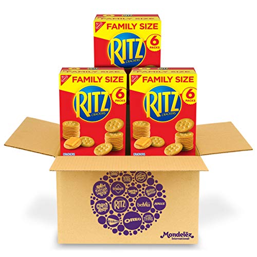 Ritz Original Crackers, Family Size, 3 Boxes