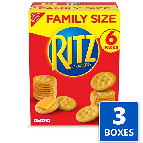 Ritz Original Crackers, Family Size, 3 Boxes