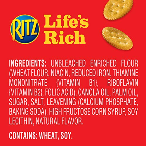 Ritz Original Crackers, Family Size, 3 Boxes