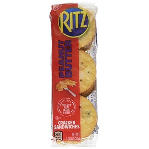 Nabisco Ritz Peanut Butter Sandwich Filled Crackers, 11.04 Oz