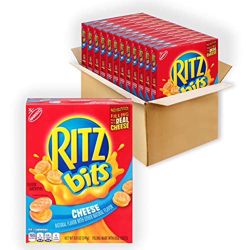 Ritz Bits Cheese Sandwich Crackers, 12 - 88 Oz Boxes