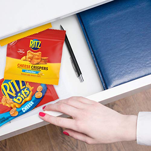 Ritz Bits Crackers &Amp; Crispers Cheddar Chips Variety Pack, Snack