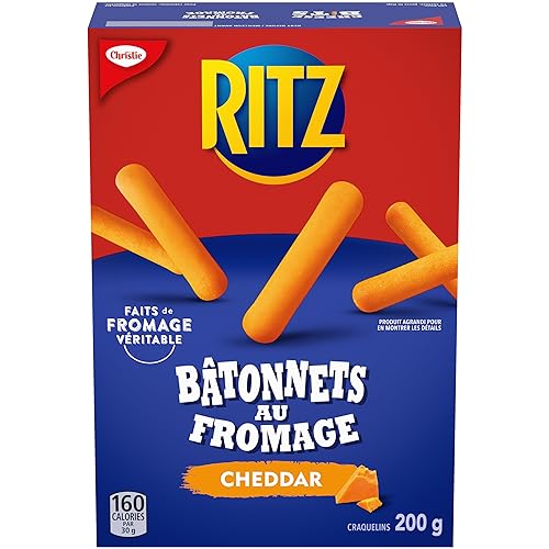 Ritz Cheese Bits Cheddar Flavoured Crackers, 200g/7 oz.,Box, {Im...