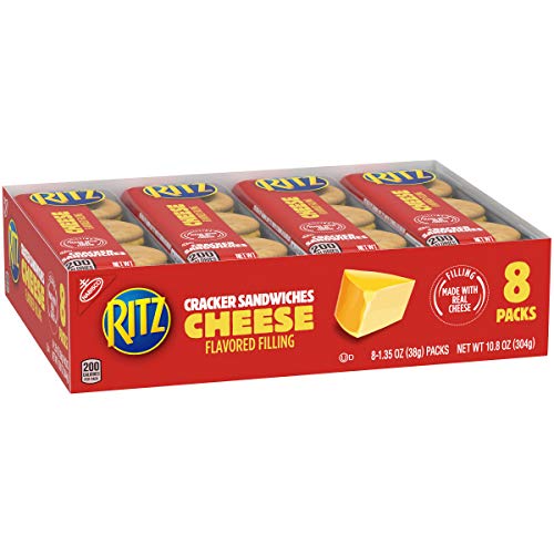 Ritz Cheese Cracker Sandwiches, 8Count Tray, 10.8 Oz Pack Of 14