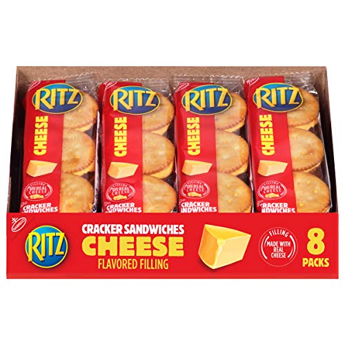 Ritz Cheese Cracker Sandwiches, 8Count Tray, 10.8 Oz Pack Of 14