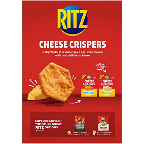 Ritz Cheese Crispers Cheddar Chips, 7Oz