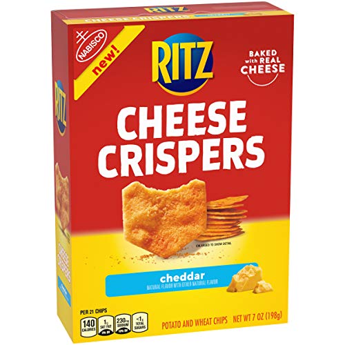 Ritz Cheese Crispers Cheddar Chips, 7Oz