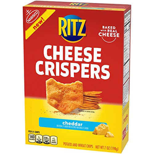 Ritz Cheese Crispers Cheddar Chips, 7Oz