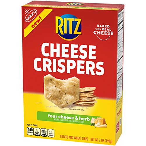 Ritz Cheese Crispers Four Cheese And Herb Chips, 7 Oz