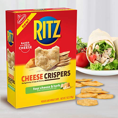 Ritz Cheese Crispers Four Cheese And Herb Chips, 7 Oz