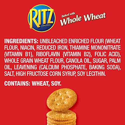 Ritz Crackers Fresh Stacks Whole Wheat, 11.6 Ounce Pack Of 6