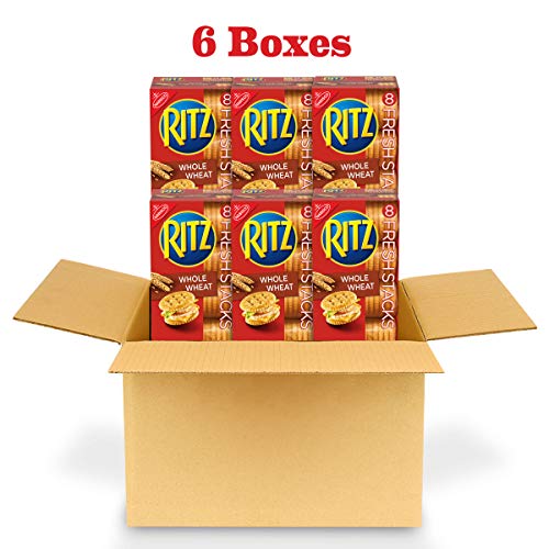 Ritz Crackers Fresh Stacks Whole Wheat, 11.6 Ounce Pack Of 6