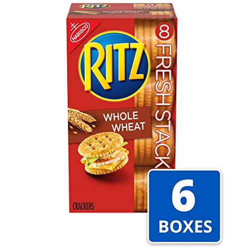 Ritz Crackers Fresh Stacks Whole Wheat, 11.6 Ounce Pack Of 6