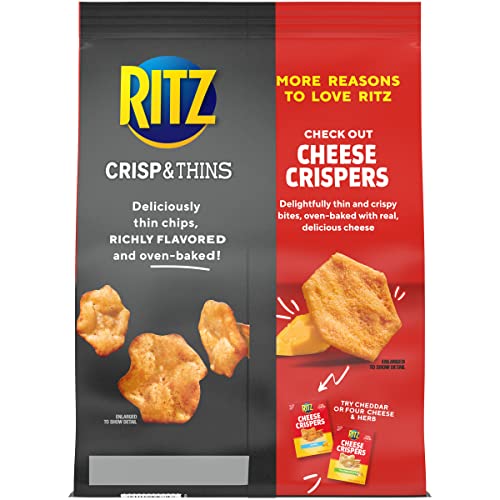 Ritz Crisp And Thins Barbecue Chips, 7.1 Oz