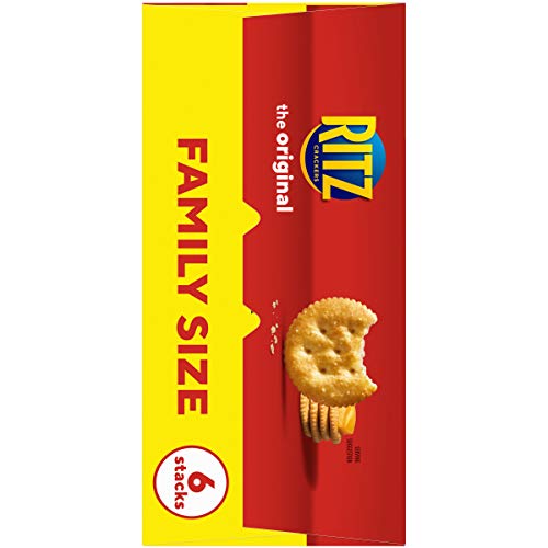 Ritz Original Crackers, Holiday Christmas Crackers, Family Size,