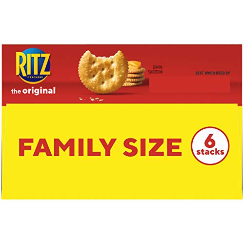 Ritz Original Crackers, Holiday Christmas Crackers, Family Size,