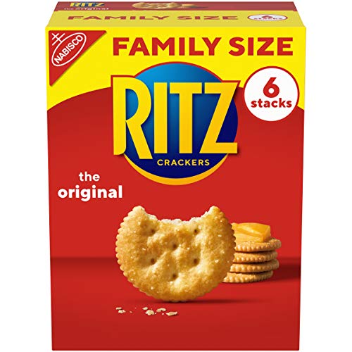 Ritz Original Crackers, Holiday Christmas Crackers, Family Size,