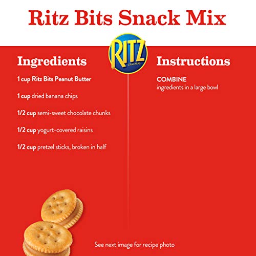 Ritz Peanut Butter Cracker Sandwiches – 112 Individual Snack Packs