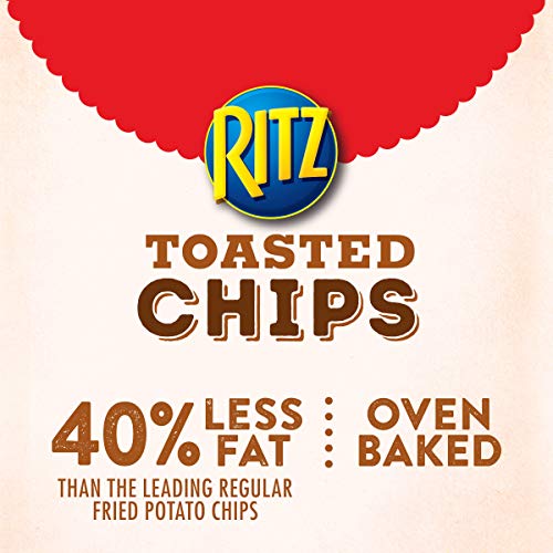 Ritz Toasted Chips Sour Cream And Onion, Family Size, 6 - 11.4 O