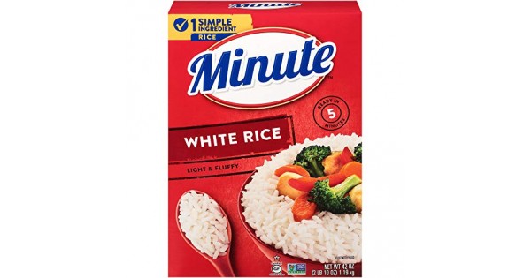 Minute Instant White Rice, Gluten-Free, Non-GMO, No Pres ...