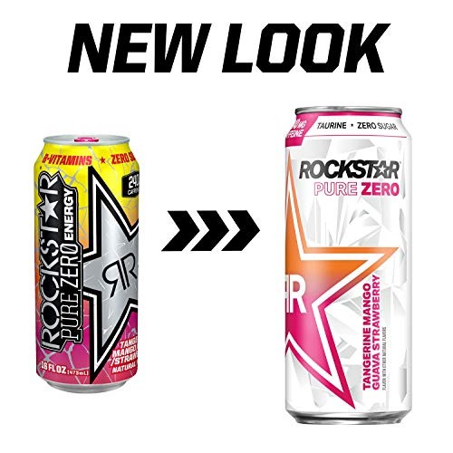 Rockstar Xdurance Energy Drink, Tangerine Mango Guava Strawberry