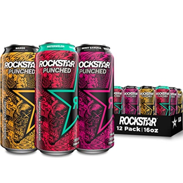 ROCKSTAR ENERGY DRINK CAN