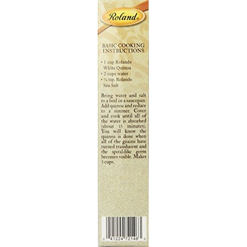 Roland Quinoa, White, 12 Ounce