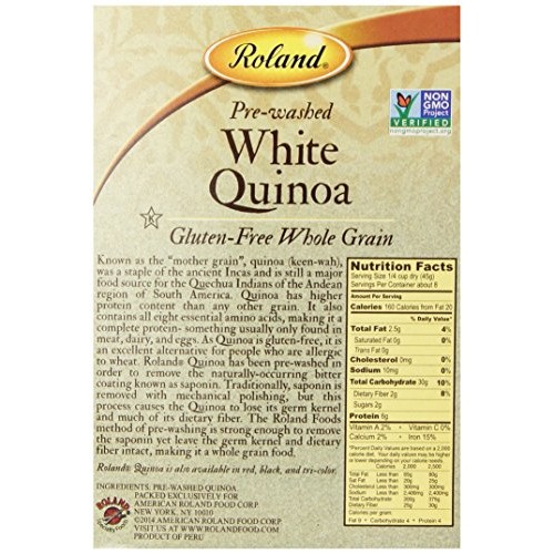 Roland Quinoa, White, 12 Ounce