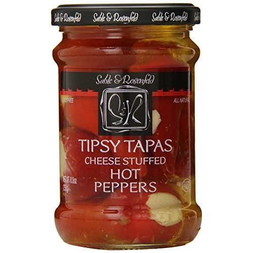 Sable &Amp; Rosenfeld Tipsy Tapas Peppers, Hot, 8.8 Ounce