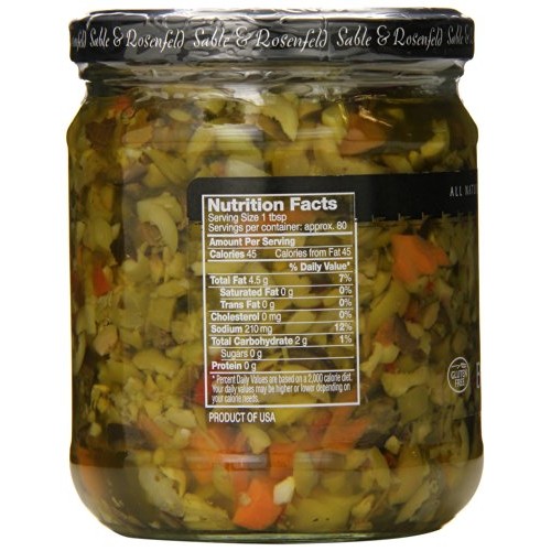 Sable & Rosenfeld Bruschetta Olive Topping, Medium, 16 Ounce