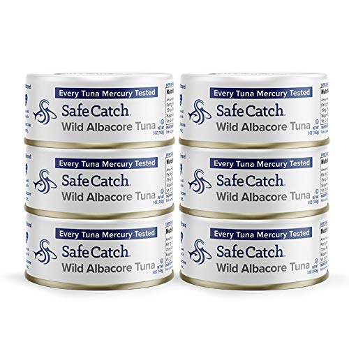 Safe Catch Wild Albacore Tuna, 5 Oz Can Pack Of 6. The Only Br