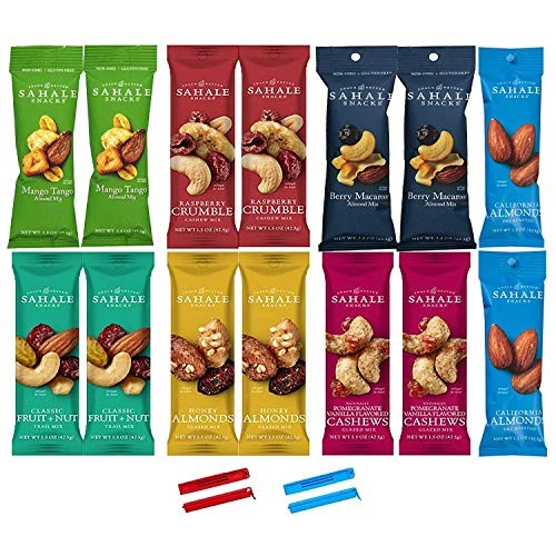 Sahale Snacks All Natural Nut Blends Grab And Go Variety 7-Flavo