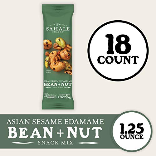 Sahale Snacks Asian Sesame Edamame Bean + Nut Snack Mix, 4 Ounce