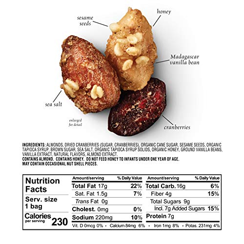 Sahale Snacks Glazed Nut Mix Variety Pack, 1.5 Ounces Pack Of 12