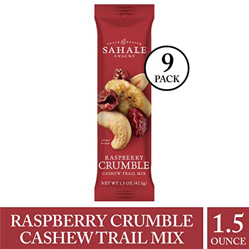 Sahale Snacks Grab &Amp; Go Raspberry Crumble Cashew Caddy Pack, 1.5