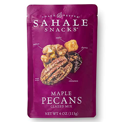 Sahale Snacks Maple Pecans Glazed Mix, 4 Ounces Pack Of 6