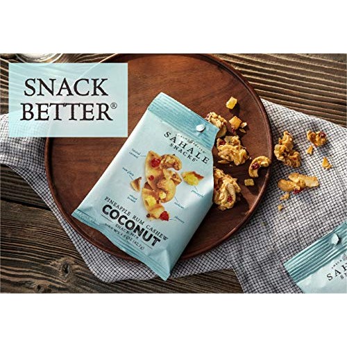 Sahale Snacks Pineapple Rum Cashew Coconut Snack Mix, 1.5 Ounces