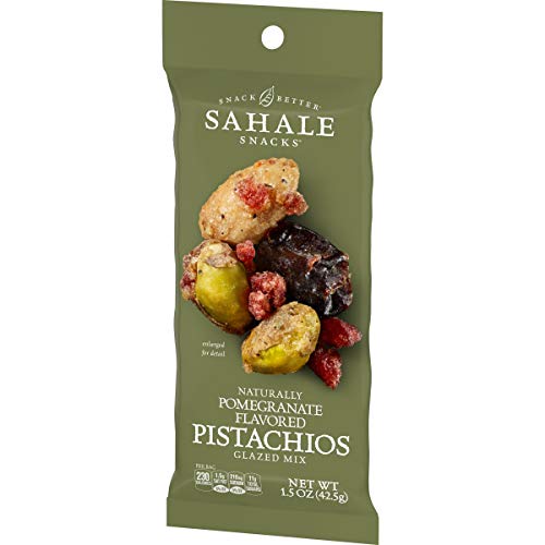 Sahale Snacks Pomegranate Flavored Pistachios Glazed Mix, 1.5 Ou