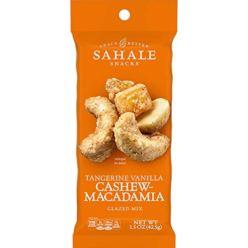 Sahale Snacks Tangerine Vanilla Cashew Macadamia Glazed Mix, 1.5