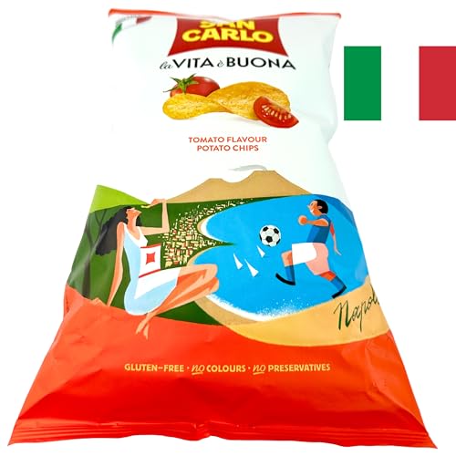 San Carlo Tomato Chips 5.29 oz. 150gPack of 2 Tomato Ketchup...